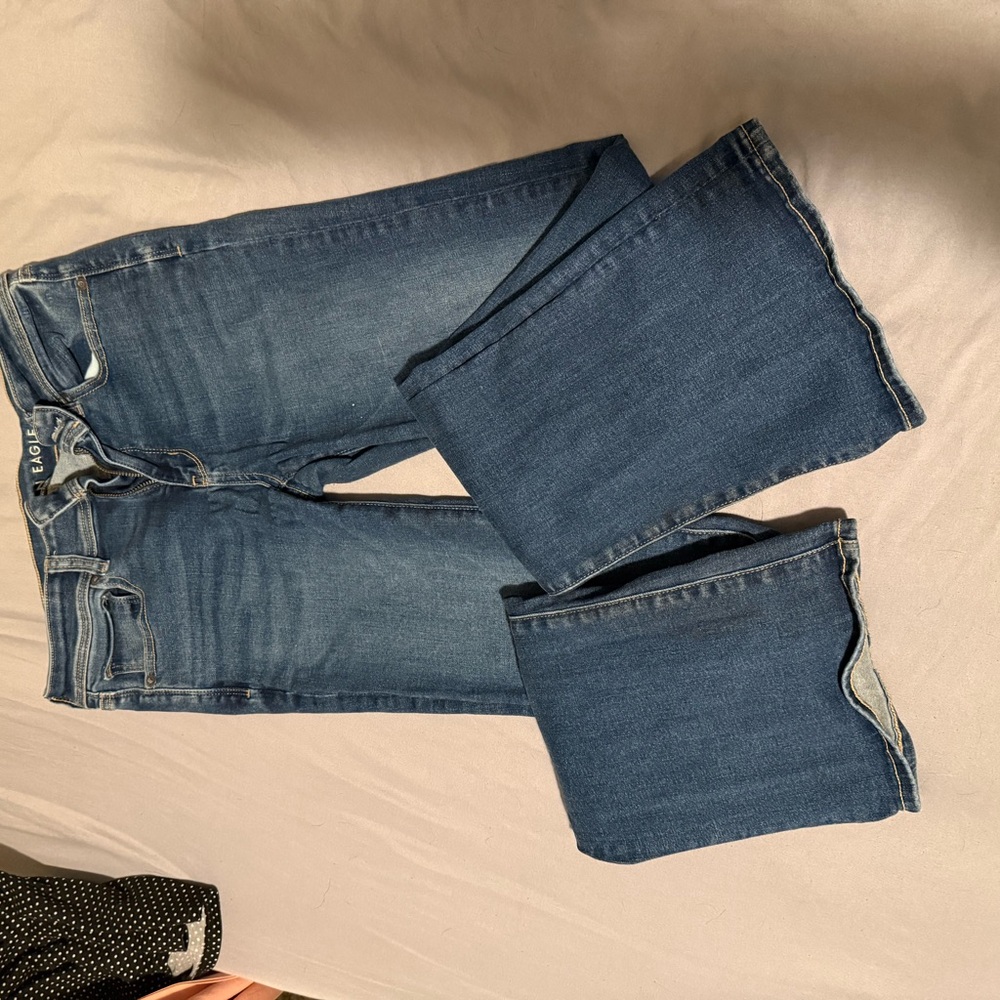 American Eagle Outfitters Dark Blue Boot Cut Jeans